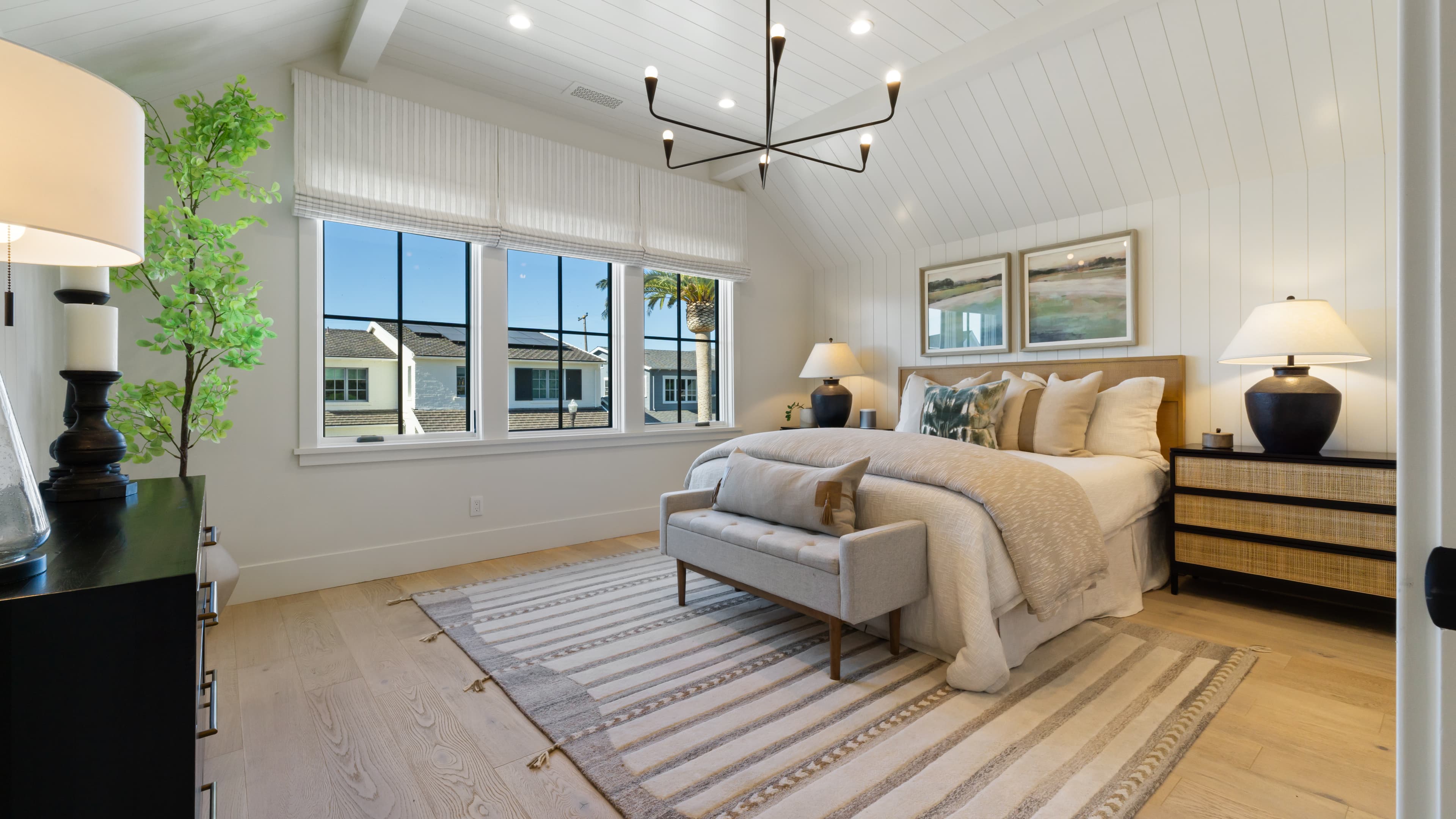 Robson home master bedroom.